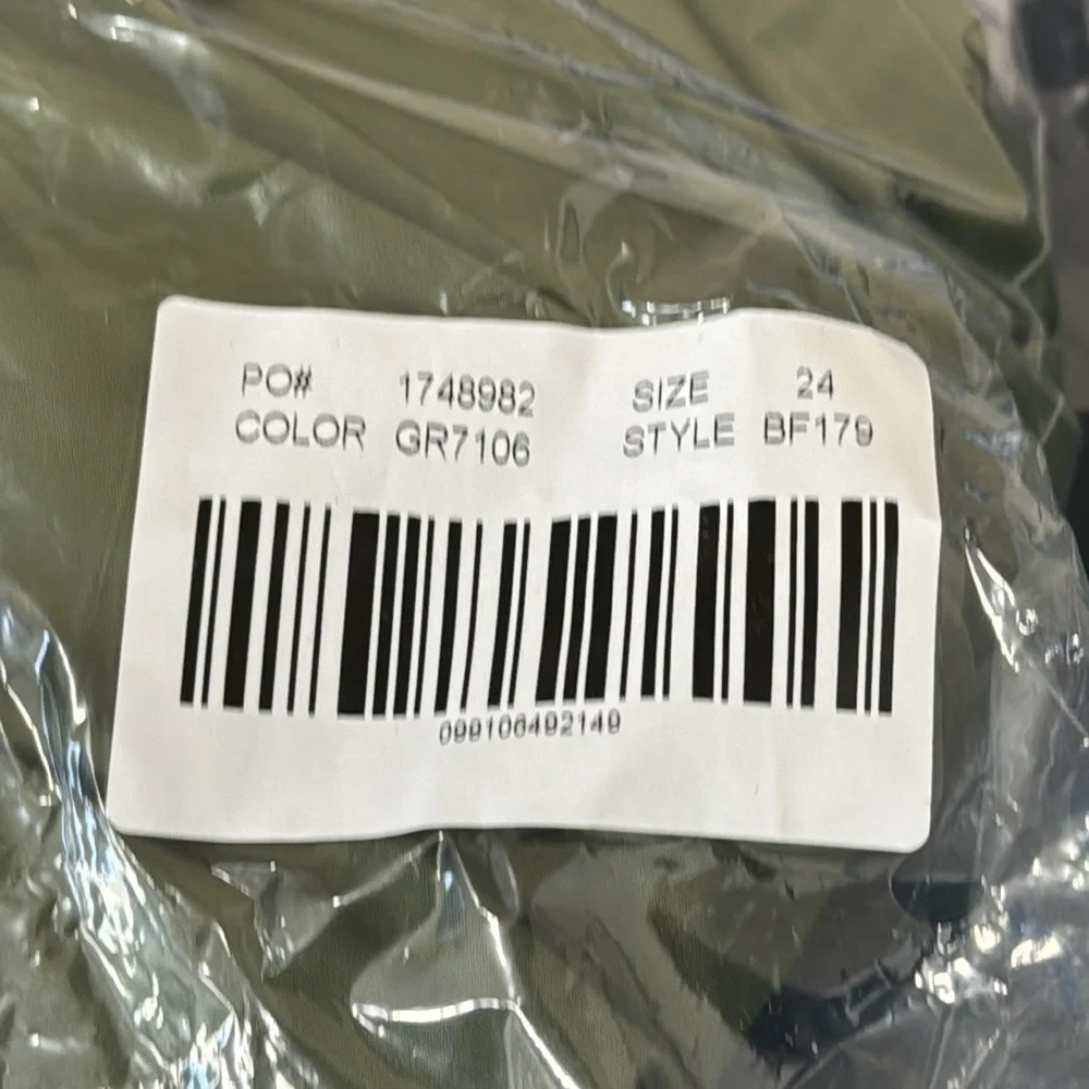 J. Crew Ruched Squareneck  One Piece‎ Swimsuit Women's Plus 24 Green New BF179